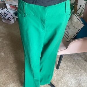 Vibrant Green Trousers